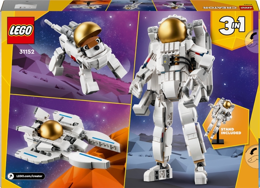 LEGO Creator Astronaut im Weltraum 31152