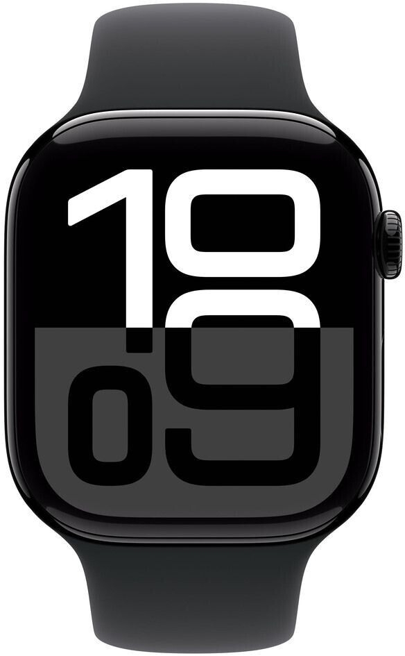APPLE Watch Series 10 Schwarz, 46 mm Band M/L
