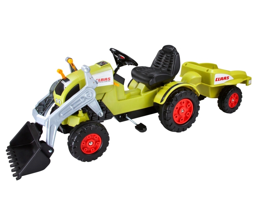 BIG Claas Celtis Kindertraktor + Anhänger