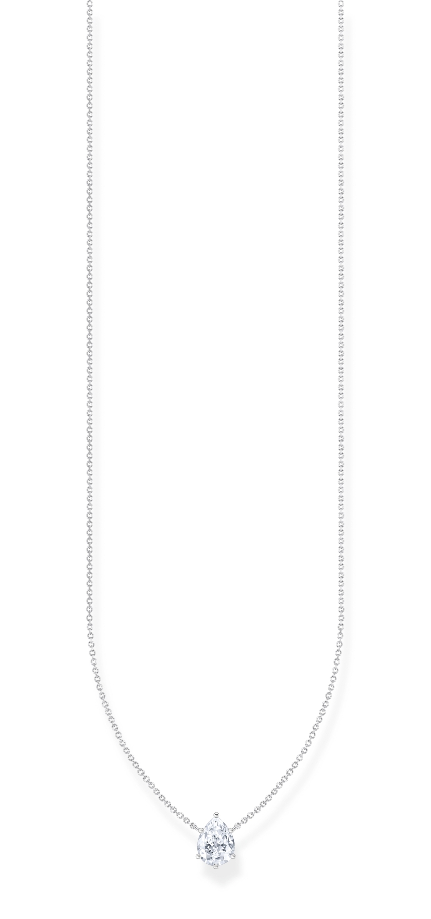 THOMAS SABO Kette mit großem Zirkoniatropfen