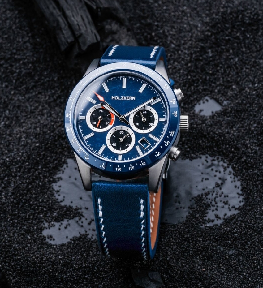 HOLZKERN Neverrest Titanuhr