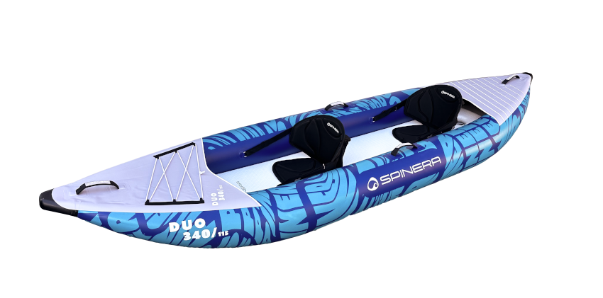 SPINERA Duo 340 2-Personen Kajak inkl Paddel+Pumpe