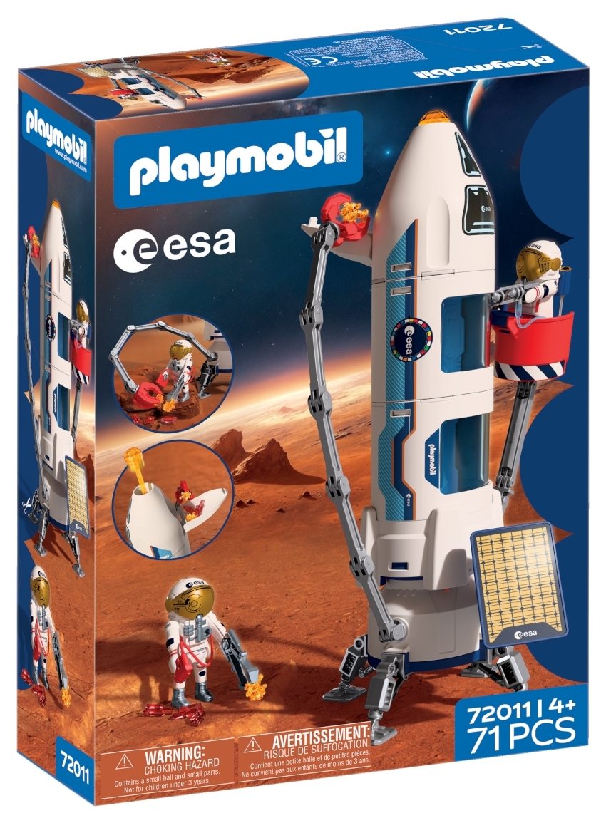 PLAYMOBIL ESA: Mars-Forschungsrakete