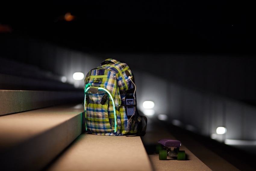 WHEEL BEE Backpack Generation Z blue/white/green