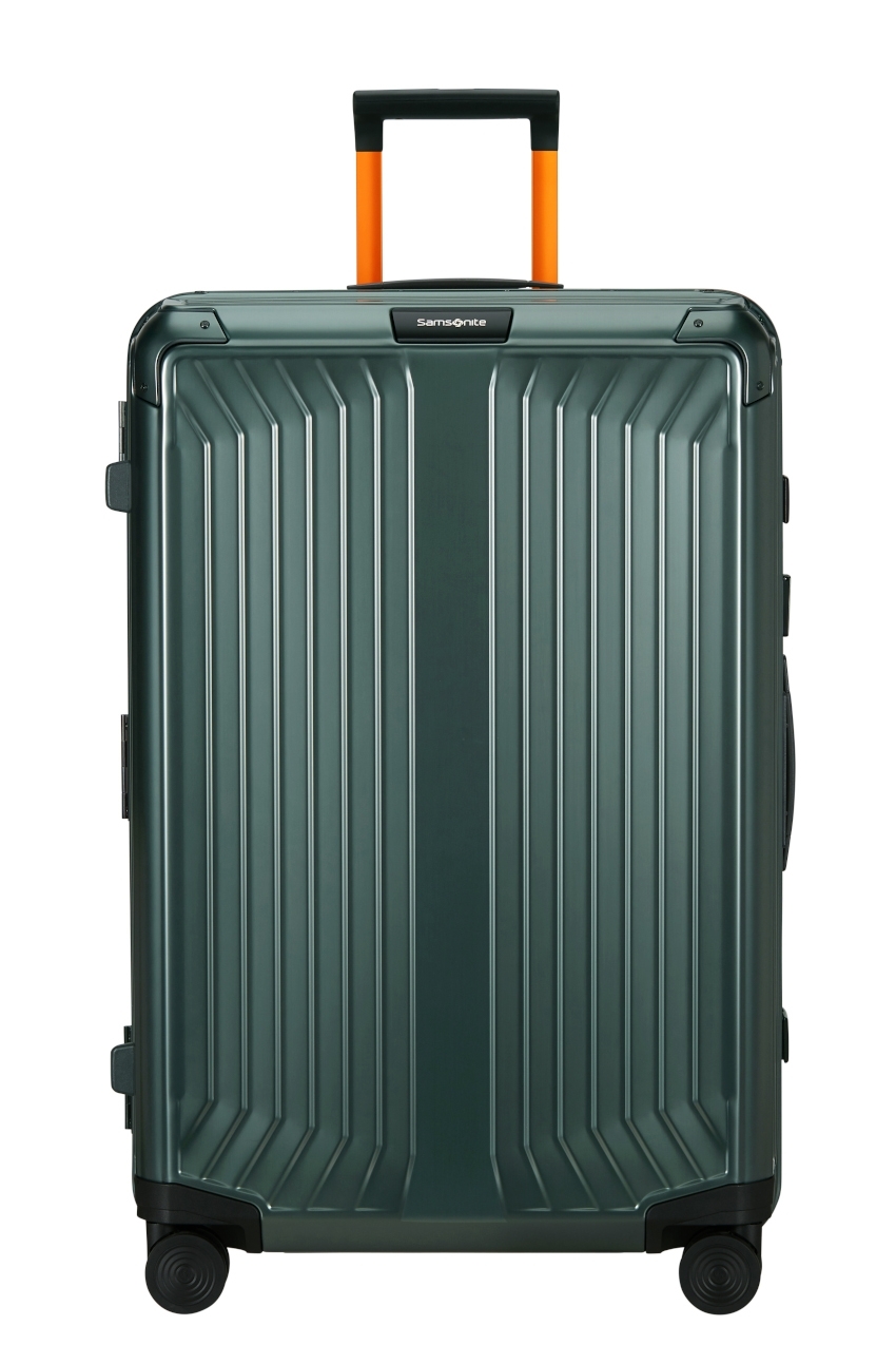 SAMSONITE Lite-Box Alu Spinner Sage/Orange 76