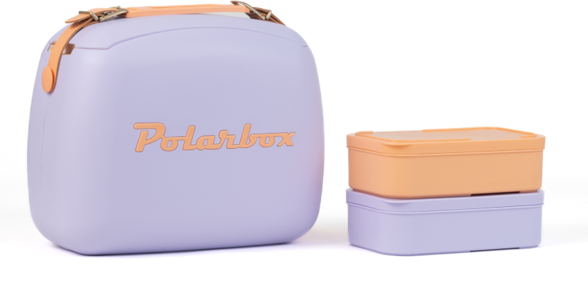 POLARBOX Kühlbox 6 Liter inkl. 2 Behälter Malva Po