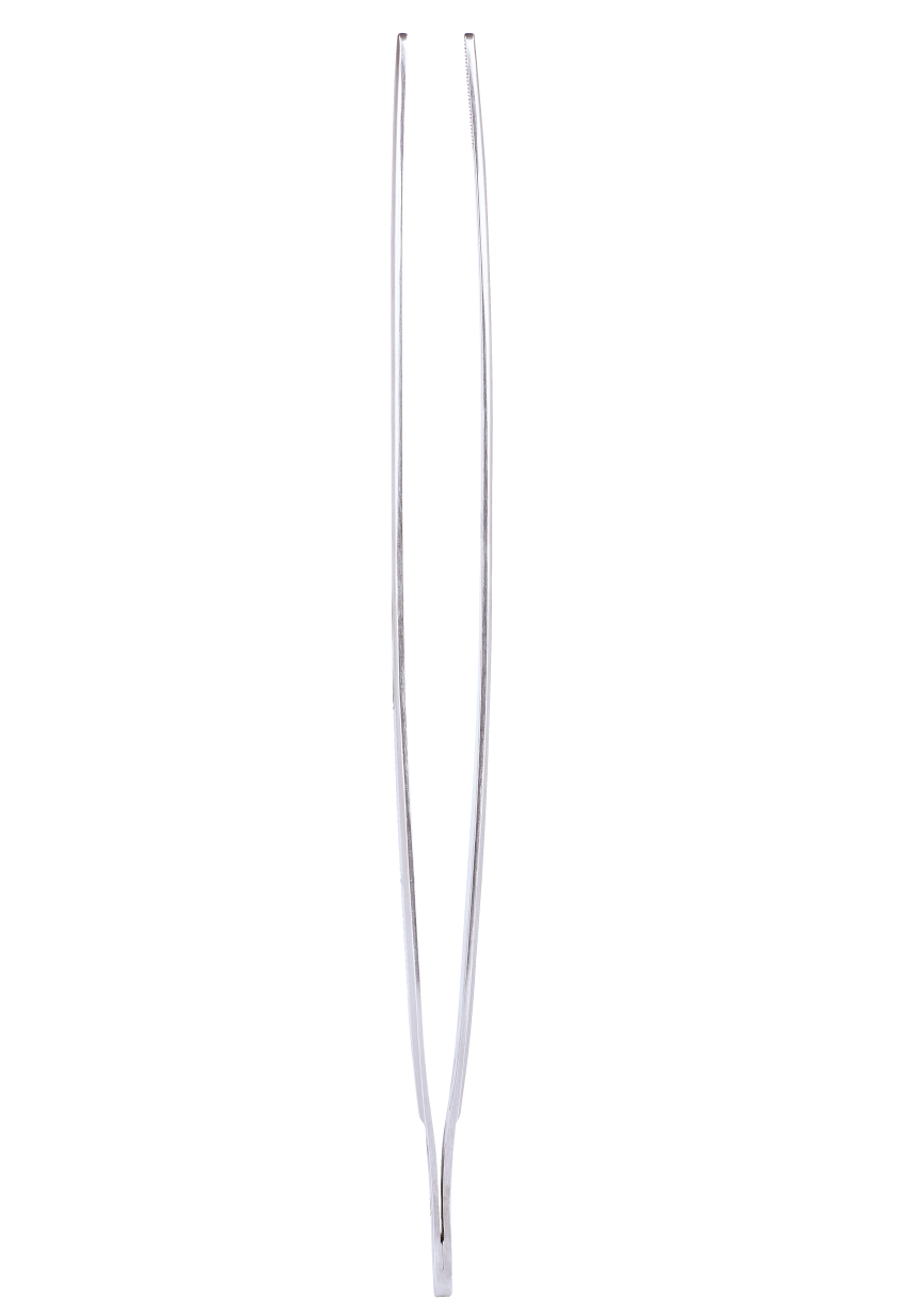 ERBE Grillpinzette im Leder-Etui, 30cm