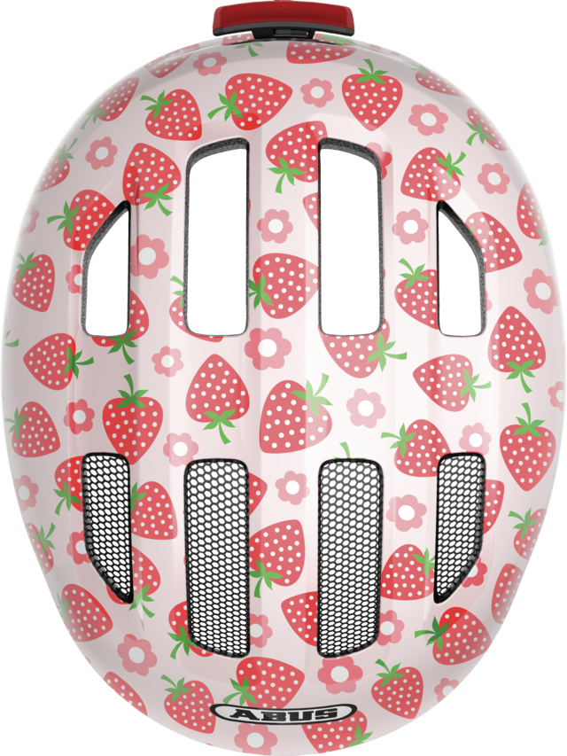 ABUS Kinderhelm Smiley 3.0 LED - S rose strawberry