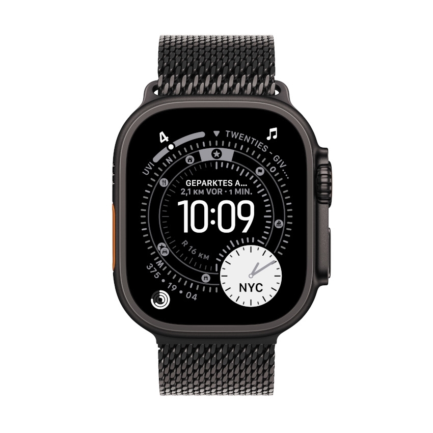 APPLE Watch Ultra 3, 49 mm, Titanium Black, M