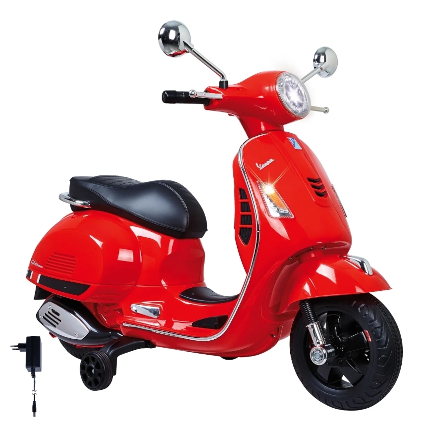JAMARA Ride-On Vespa GTS 125, LI Power 12,6 - rot
