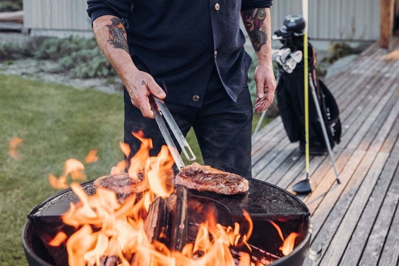 HÖFATS BBQ-Set Grillzange und Wender