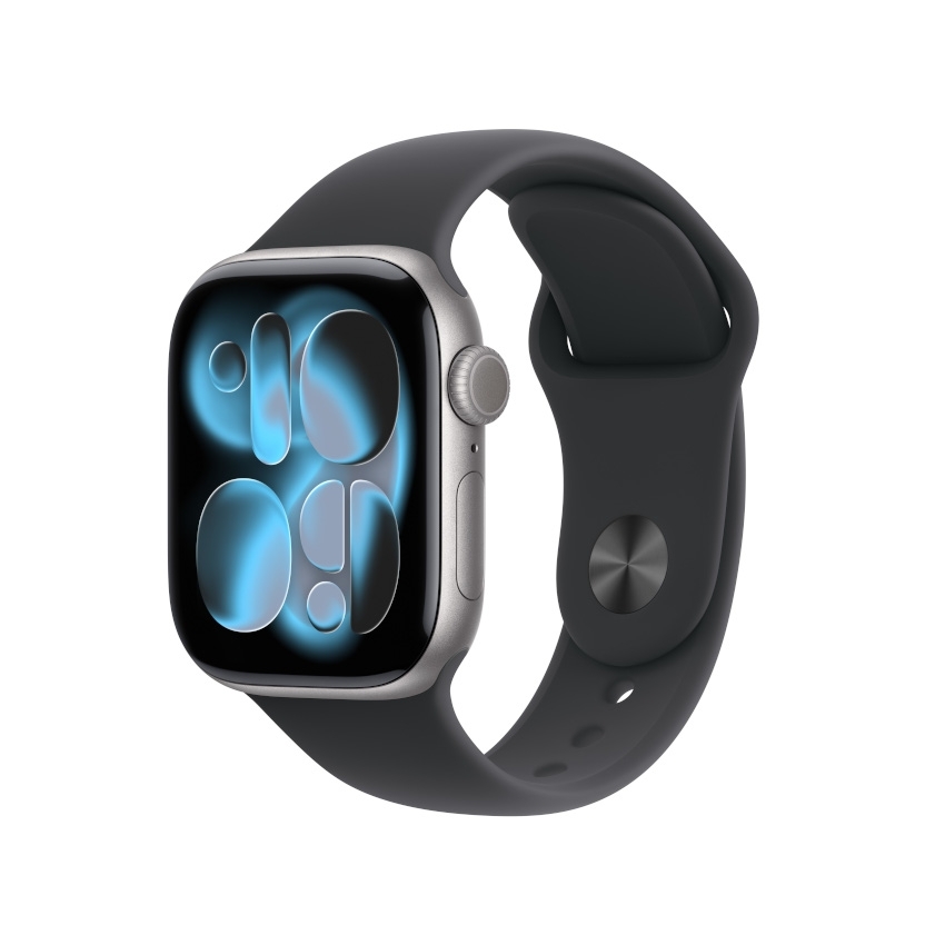 APPLE Watch Series 11, 42 mm, Space Grau, S