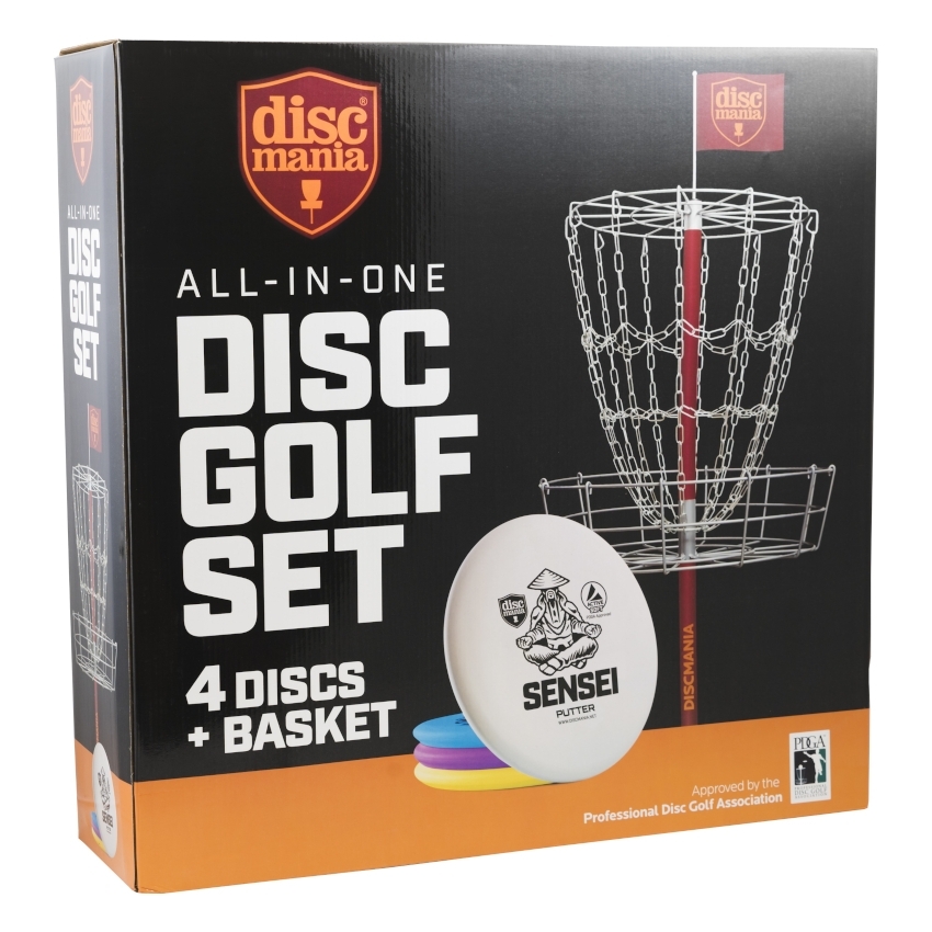 DISCMANIA All in One Disc Golf Set