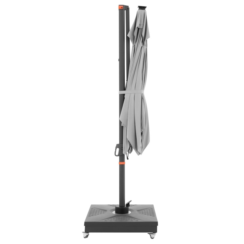DOPPLER MyZone Side Sonnenschirm Hellgrau