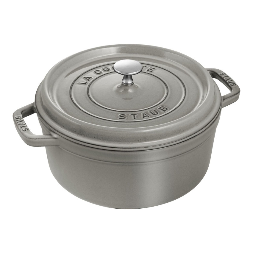 STAUB Staubla Cocotte 26 cm, graphit-grau