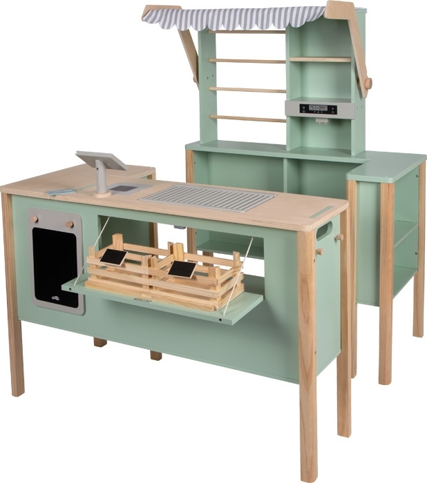 SMALL FOOT Kaufladen und Kinderküche, fresh