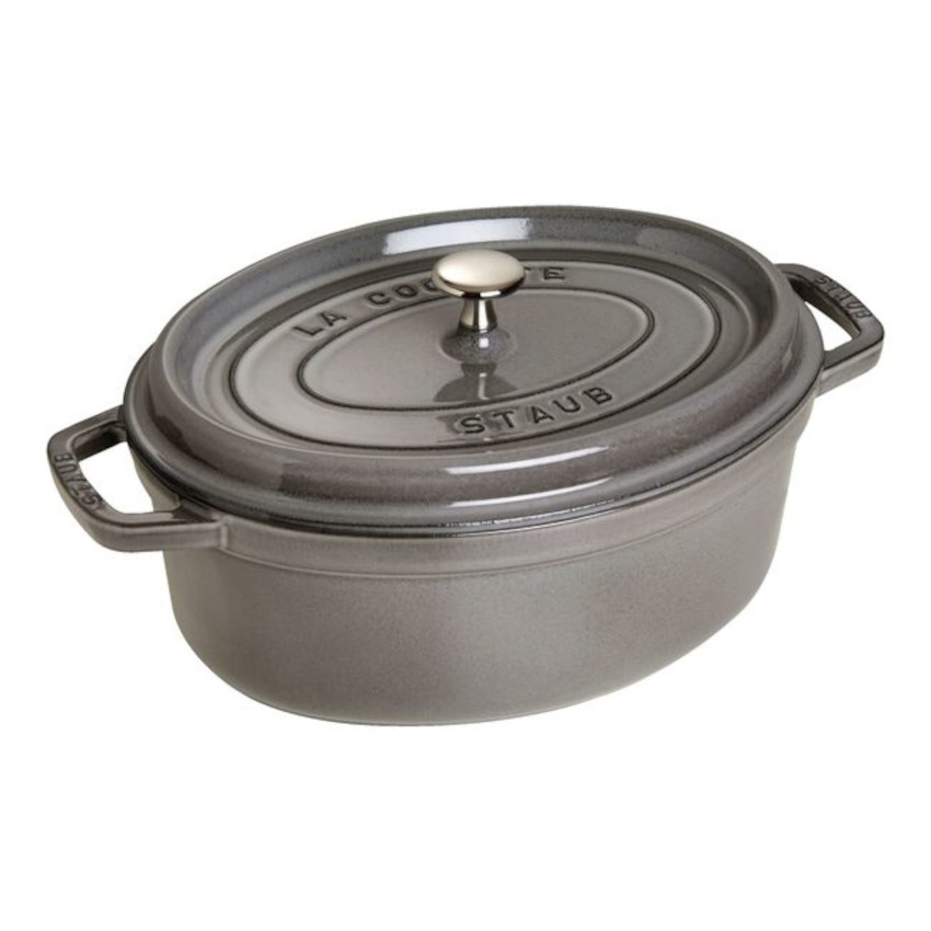 STAUB Staubla Cocotte 31 cm, graphit-grau