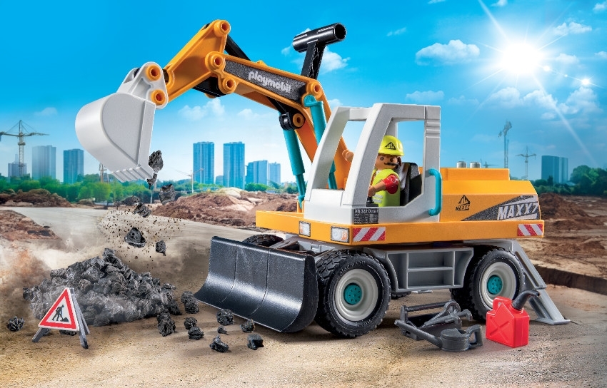 PLAYMOBIL Großer Bagger 71749