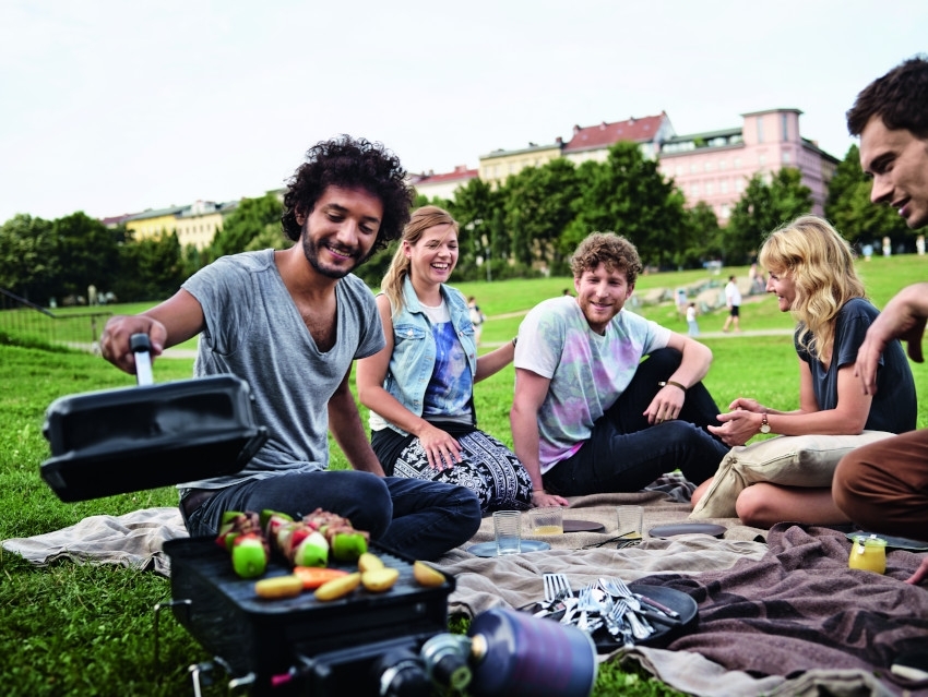 WEBER Go-Anywhere Holzkohlegrill, Black