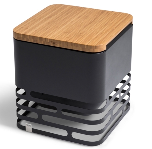 HÖFATS Feuerkorb CUBE Set pulverbeschichtet