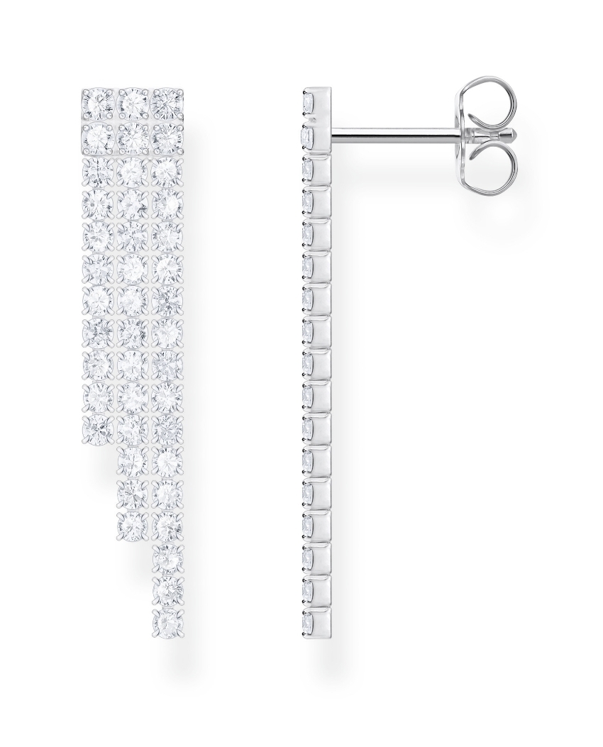 THOMAS SABO Wasserfall Ohringe silber