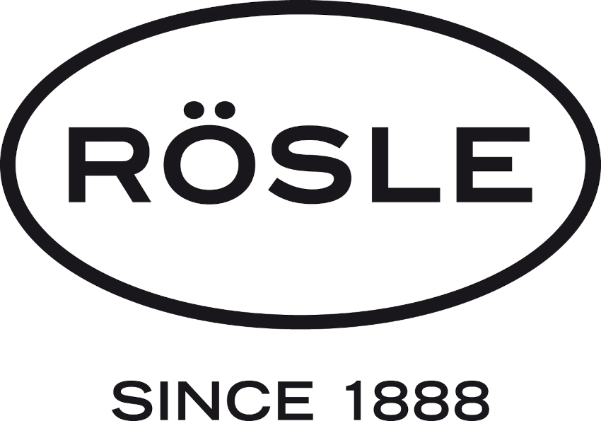 RÖSLE Salatschleuder 24 cm mit Glasdeckel