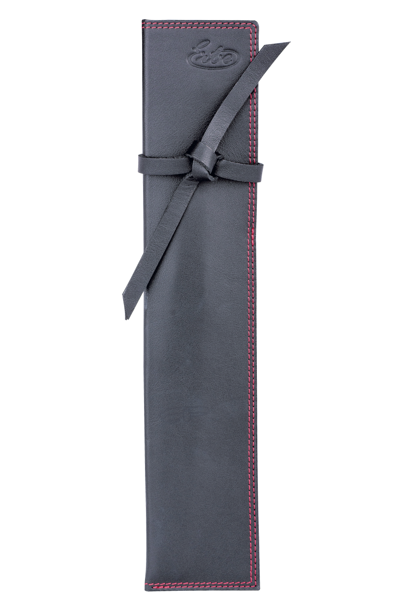 ERBE Grillpinzette im Leder-Etui, 30cm