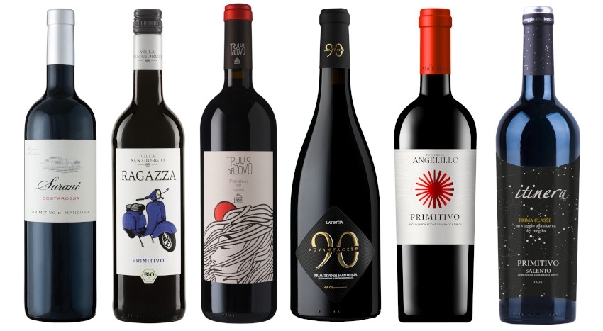 Weinauswahl Primitivo