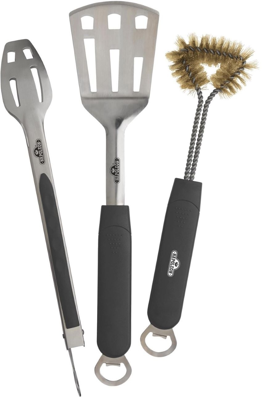 NAPLEON 3tlg. Grillbesteck aus Edelstahl