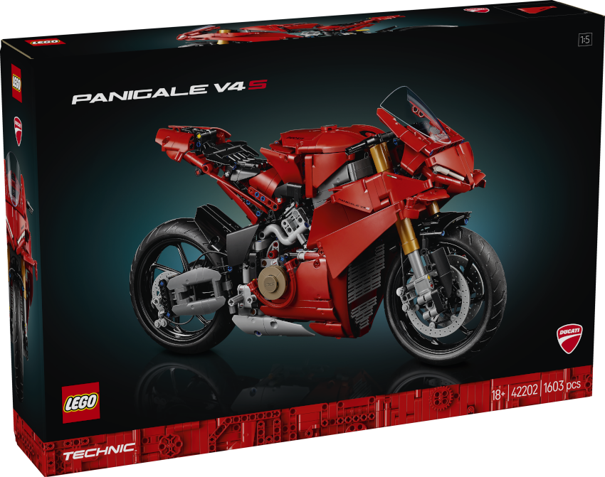 LEGO Technic Ducati Panigale V4 S Motorrad 42202