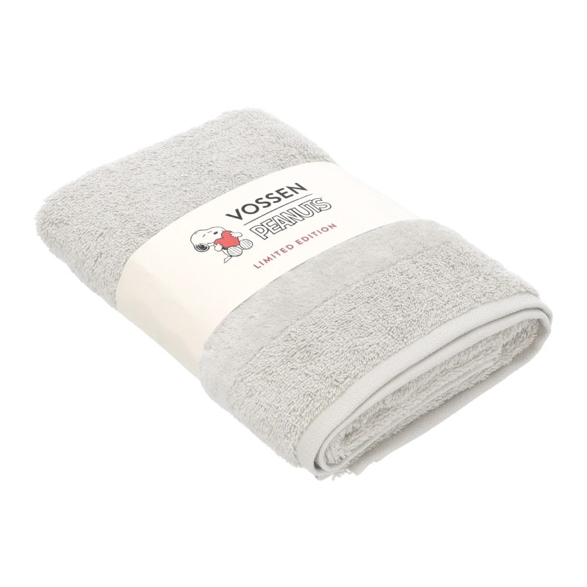 VOSSEN Handtuch Sleepy Snoopy, pearl grey