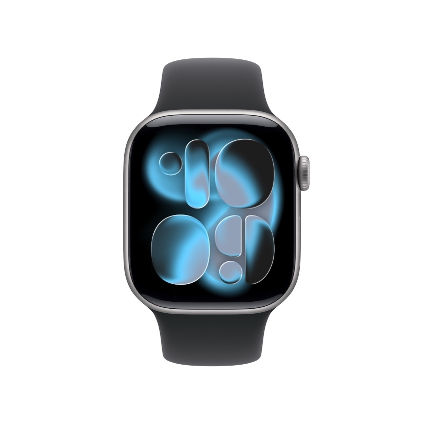 APPLE Watch Series 11, 42 mm, Space Grau, S