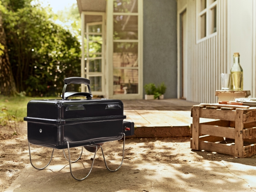 WEBER Go-Anywhere Holzkohlegrill, Black
