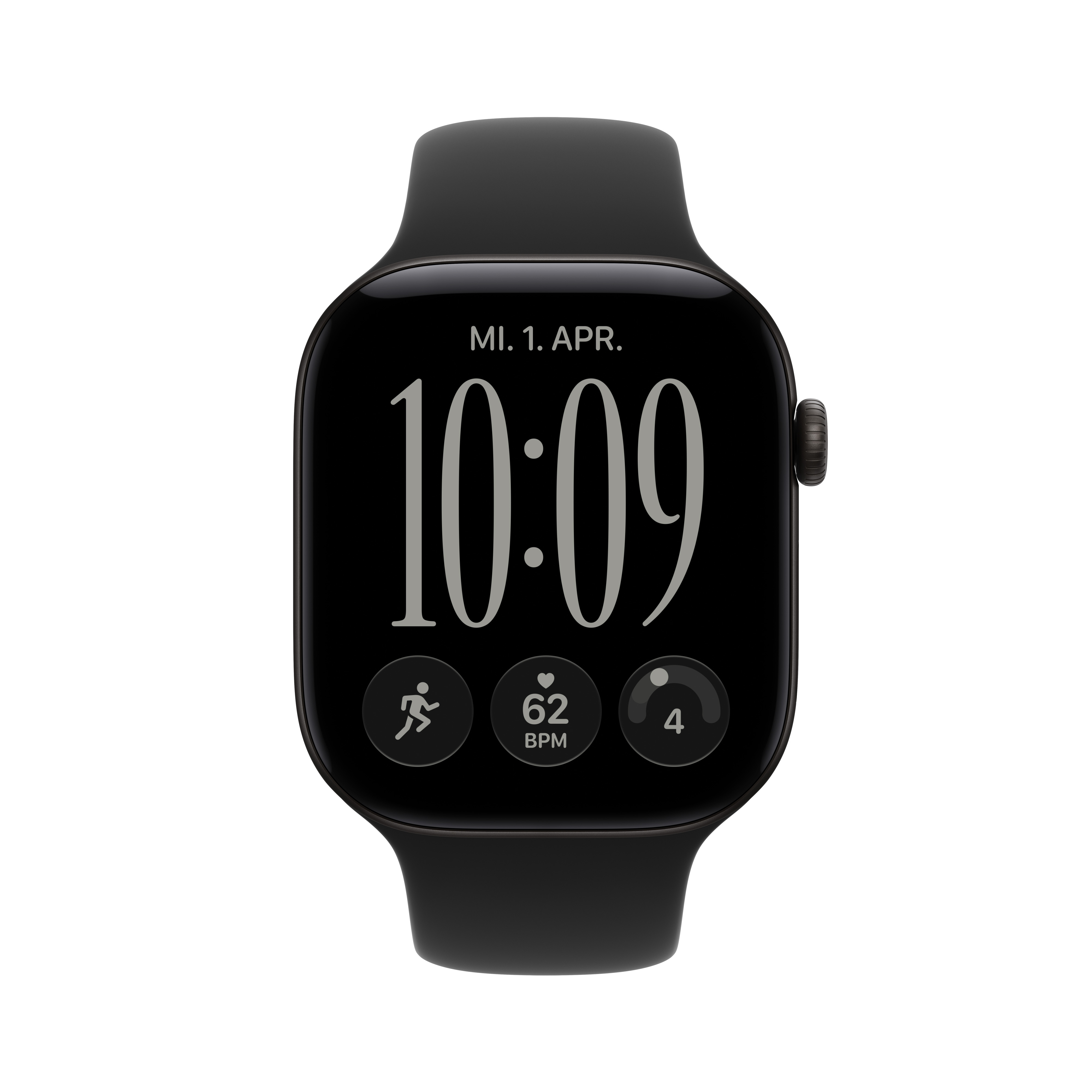 APPLE Watch Series 12 GPS+Cellular 46mm black M/L