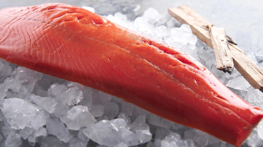 PAHLE Alaska Rotlachs geräuchert mit Haut - 850g