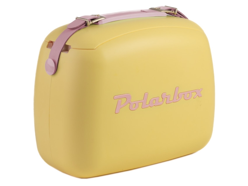 POLARBOX Kühlbox 6 Liter inkl. 2 Behälter Gelb Pop
