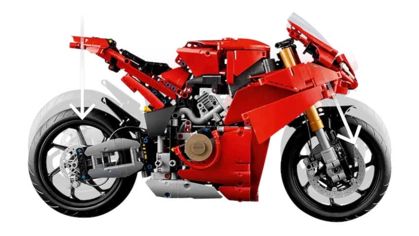 LEGO Technic Ducati Panigale V4 S Motorrad 42202