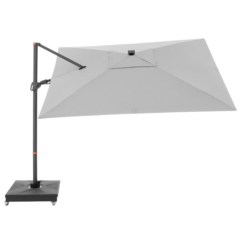 DOPPLER MyZone Side Sonnenschirm Hellgrau
