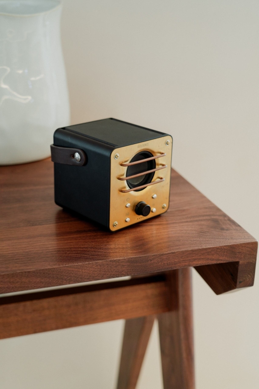 BAREBONES Bluetooth Block Tower Speaker