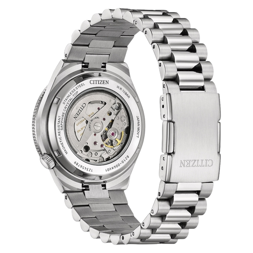 CITIZEN Tsuyosa Shore Edelstahl Herrenuhr
