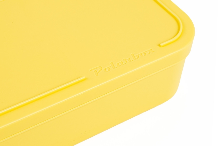 POLARBOX Kühlbox 6 Liter inkl. 2 Behälter Gelb Pop