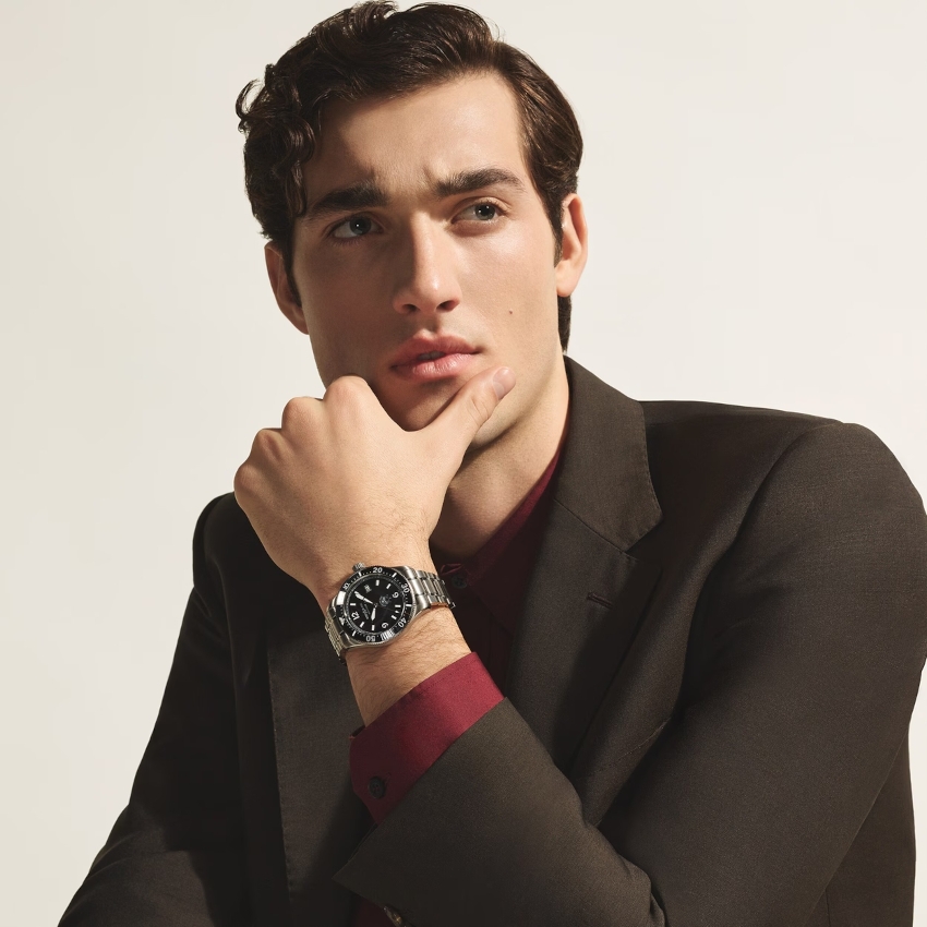 MONTBLANC 1858 Iced Sea Automatic Date - schwarz