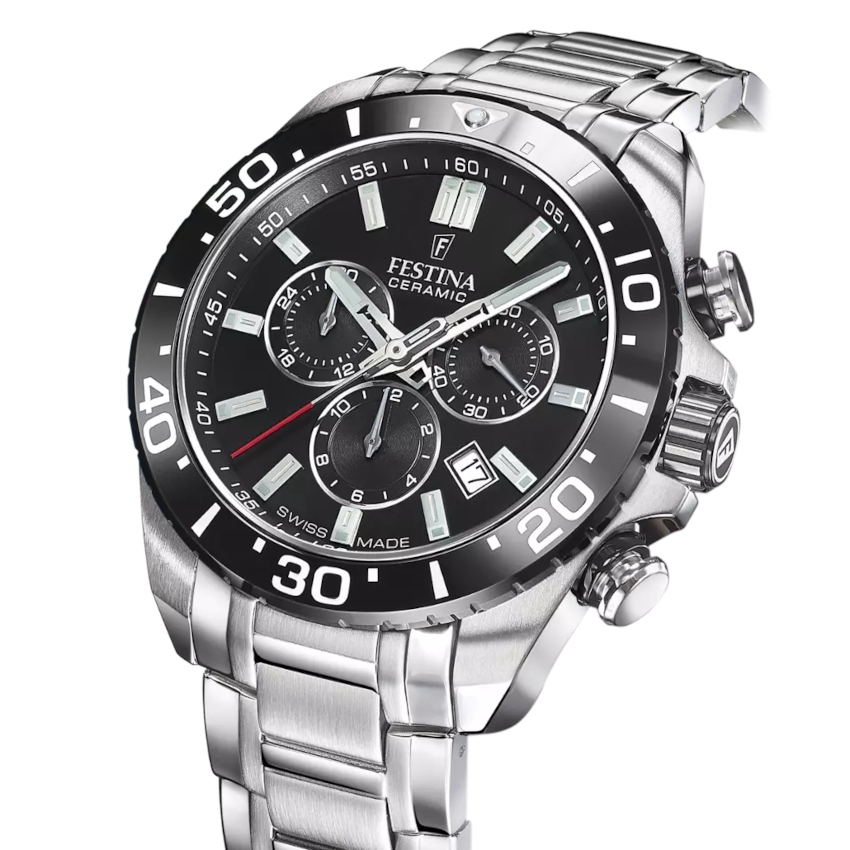 FESTINA Swiss Made 44 mm Herrenuhr