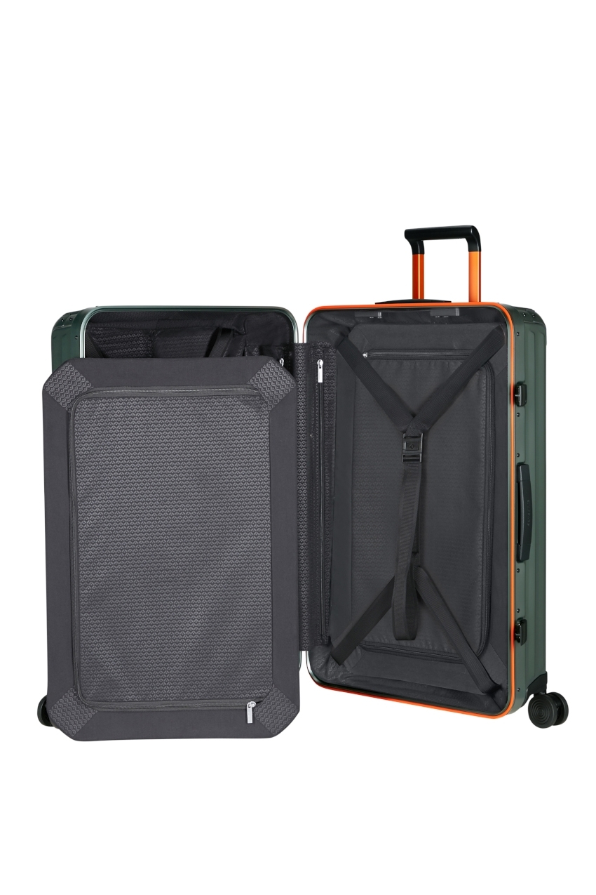 SAMSONITE Lite-Box Alu Spinner Sage/Orange 76