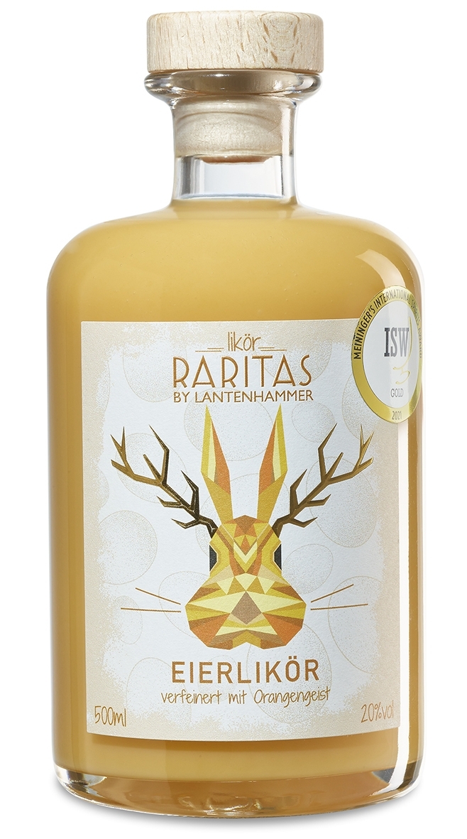 LANTENHAMMER Raritas Eierlikör 20% 0,5L