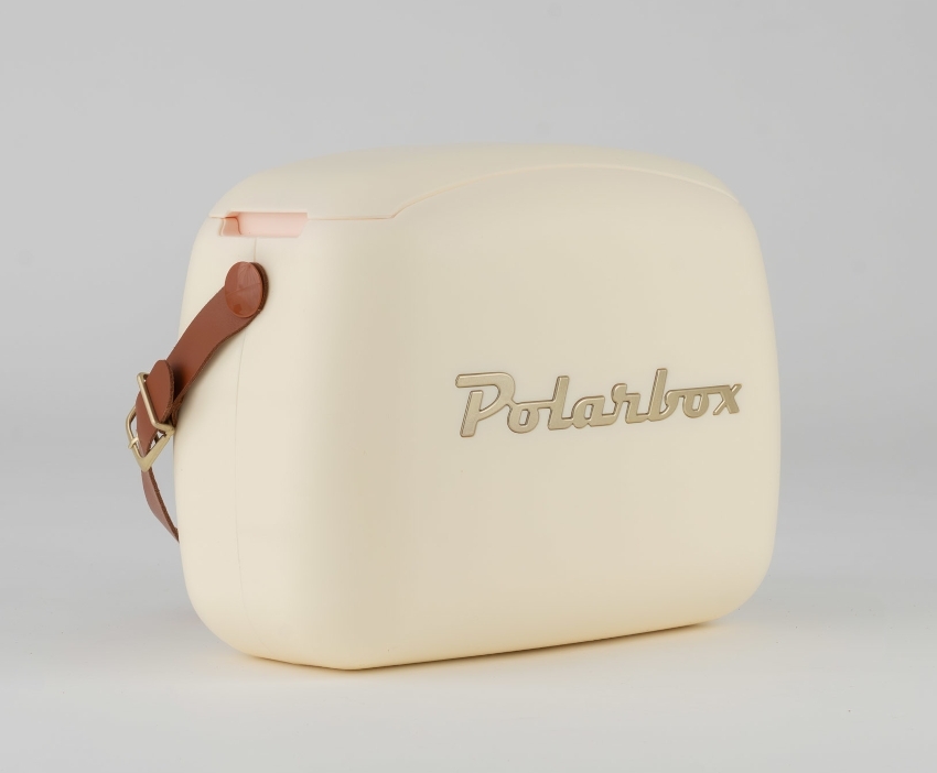 POLARBOX Kühlbox 6 Liter inkl. 2 Behälter cream-go