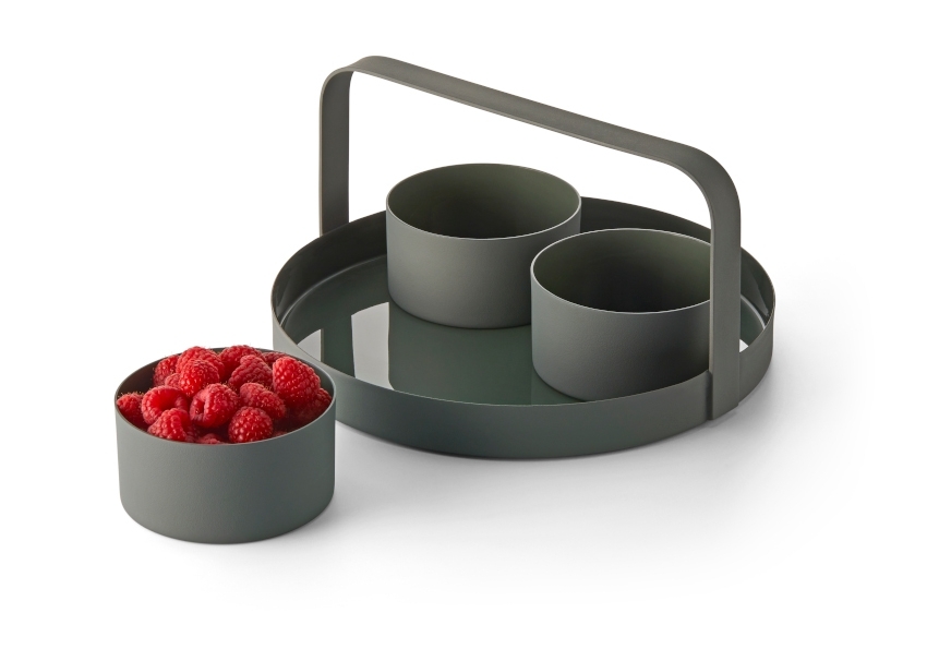 PHILIPPI Clara Snack-Tablett mit 3 Schälchen