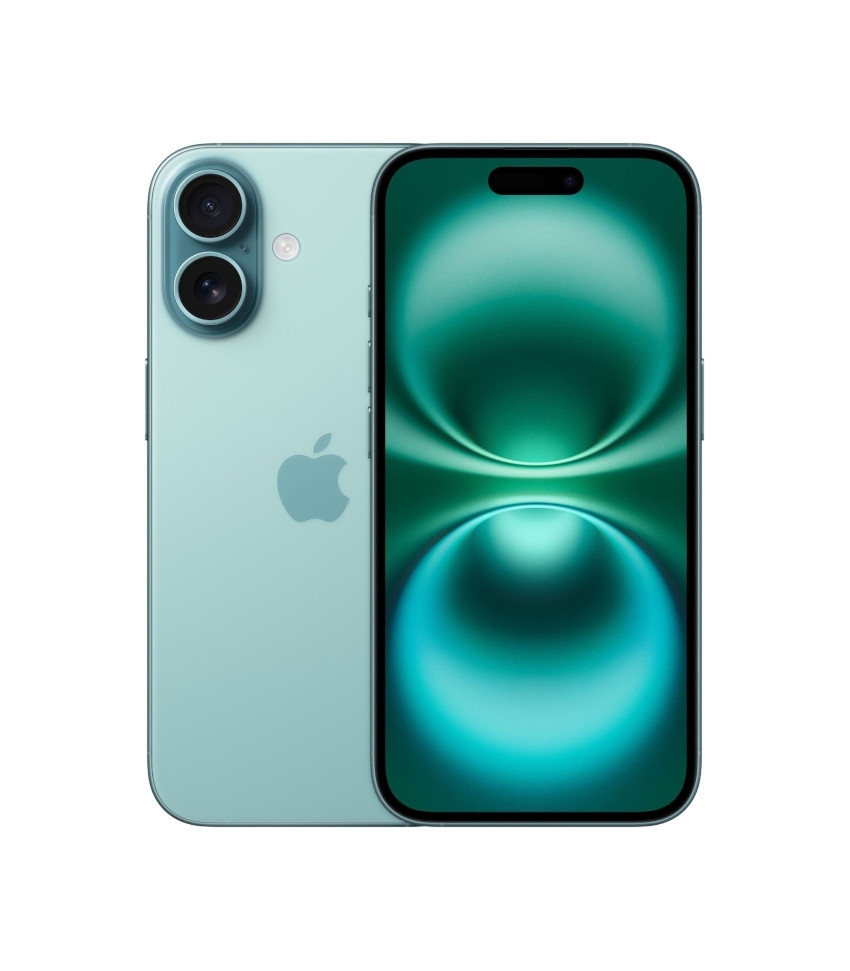 APPLE iPhone 16 128 GB blaugrün
