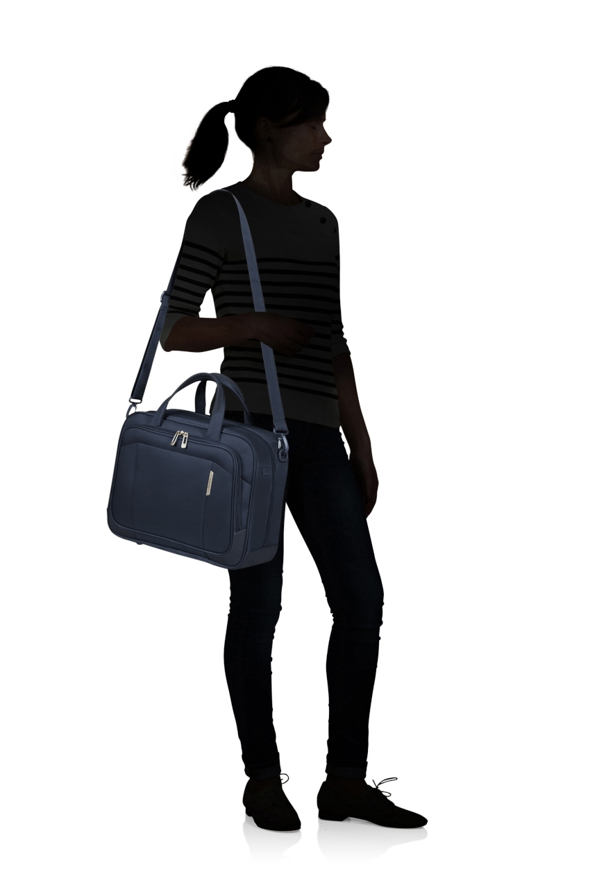 Samsonite Respark Laptop-Schultertasche blau