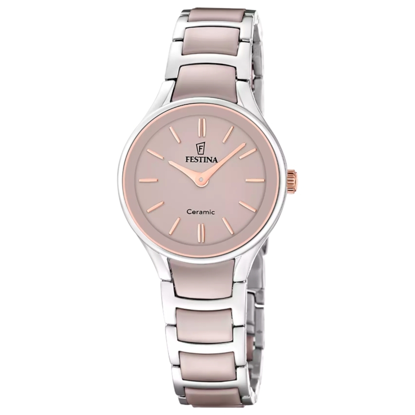 FESTINA Keramik 30,5 mm Damenuhr
